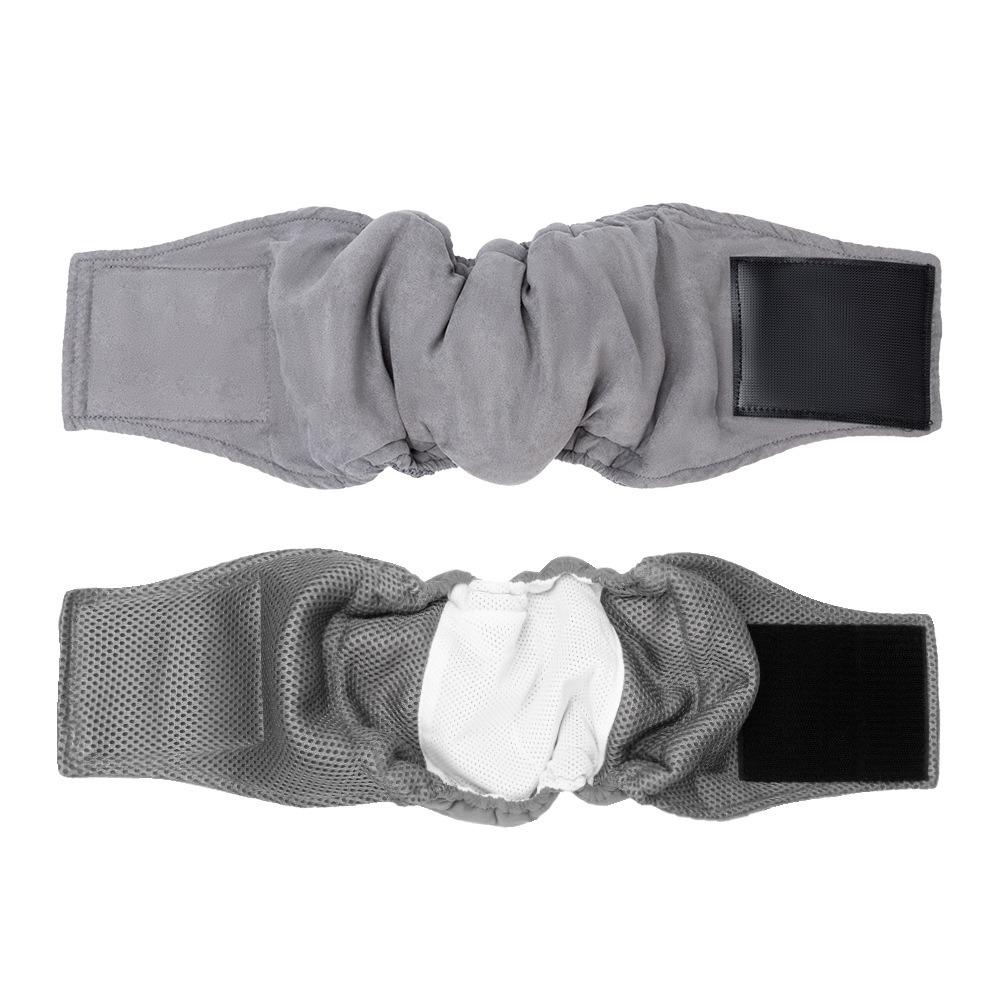 Breathable Dog Physiological Pants High Absorbing Washable Male Dog Diapers Leak-proof Comfortable Canine Hygiene Band