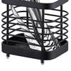 Utensil Holder Drying Rack Stainless Steel Draining Basket Wall Mount No Drilling for Kitchen