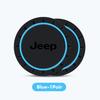 2 ks Silikonový podtácek do držáku na nápoje v autě Protiskluzová podložka Auto doplňky Pro Jeep Compass Renegade Cherokee Wrangler JK