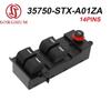 SORGHUM Araba Aksesuarları 2007-2013 Honda Acura MDX Master Elektrikli Cam Kontrol Anahtarı Kaldırıcı Regülatörü