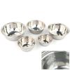 5 Pcs Stainless Steel Mixing Bowl Home Kitchen Outdoor Camping Fishing Cookware Dinnerware.
