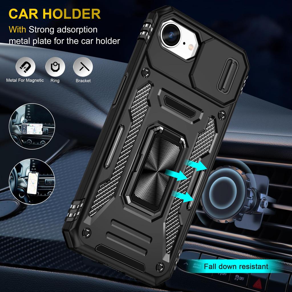 Luxury Shockproof Hybrid Rugged Hard Case Holder Phone Back Cover For Cell Phones