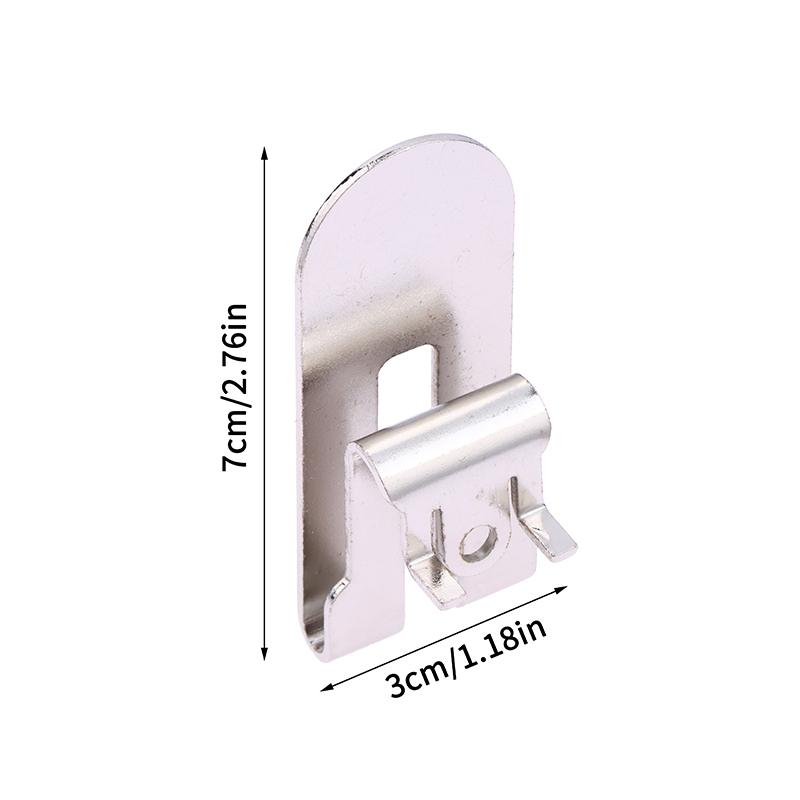 2 Sätze Gürtelclip Haken Schraube für Bohrschrauber N435687 Dcf620 Dcf620B Dcf622 Elektrowerkzeug Gürtelhaken Aufbewahrungshalter