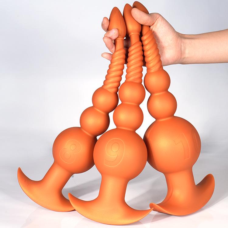 Martial Soul Unisex Tail Plug with Beads for Cosplay and Adult Role Play
