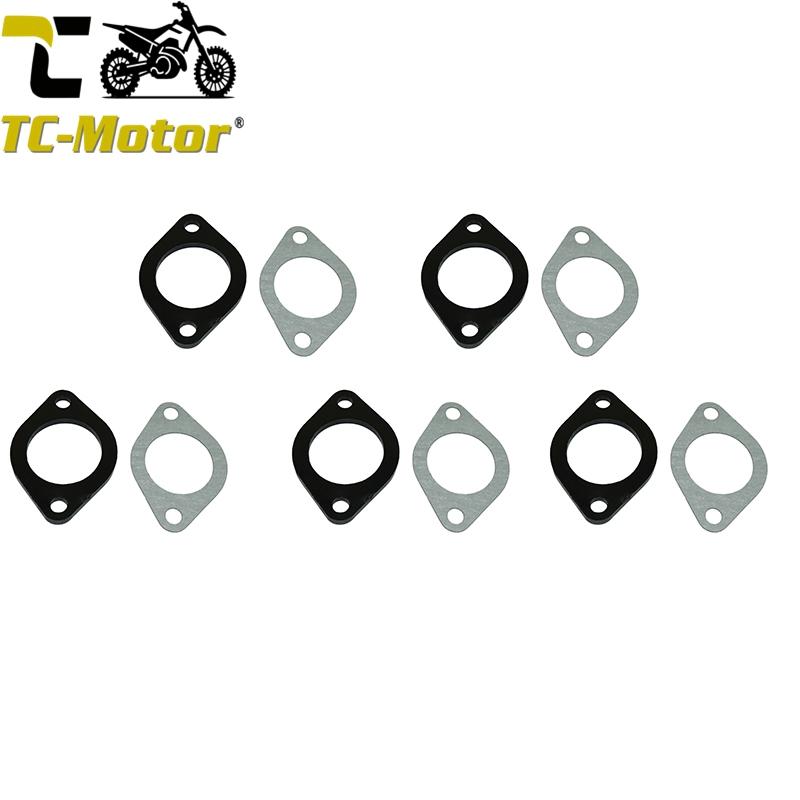 TC-Motor 30mm Carburetor Manifold Intake Pipe Isolator Gasket For Pit Dirt Bike 150cc 160cc 250cc