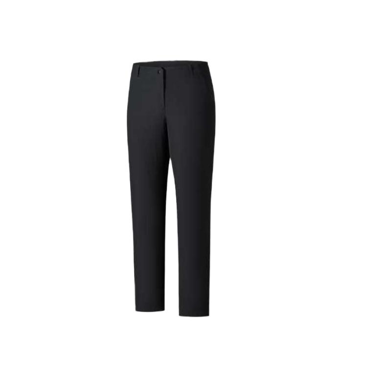 

Anta Training Series Solid Mid-Rise Sports Trousers Women bottoms Basic-Black 162617503S-2 L