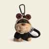 Keychain Puppy Bee Cute Cartoon Girl Decorative Backpack Hanging Plush Gift Doll