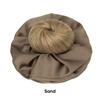 Elegant Influencer-style Hair Tie Synthetic Natural-looking Artificial Flower Bun  for Daily Use