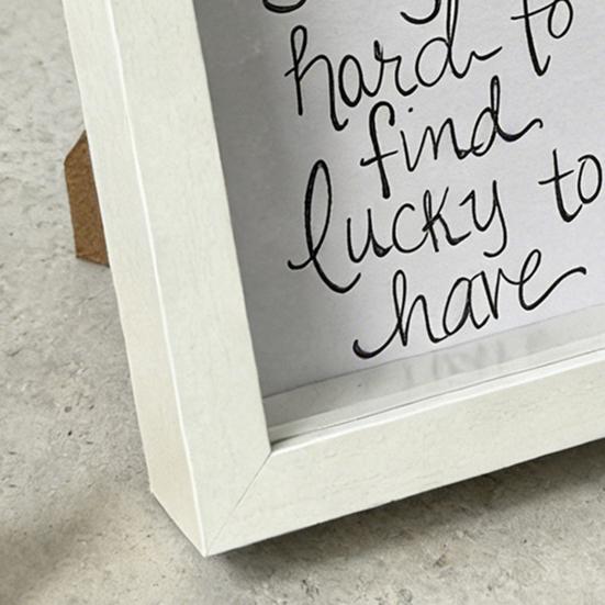 Sea Glass Poem Picture Frame Good Friend Is Lucky To Have Like Seaglass Handmade Sea Glass Wall Art Frame Decor Friendship Gift for Best Friends