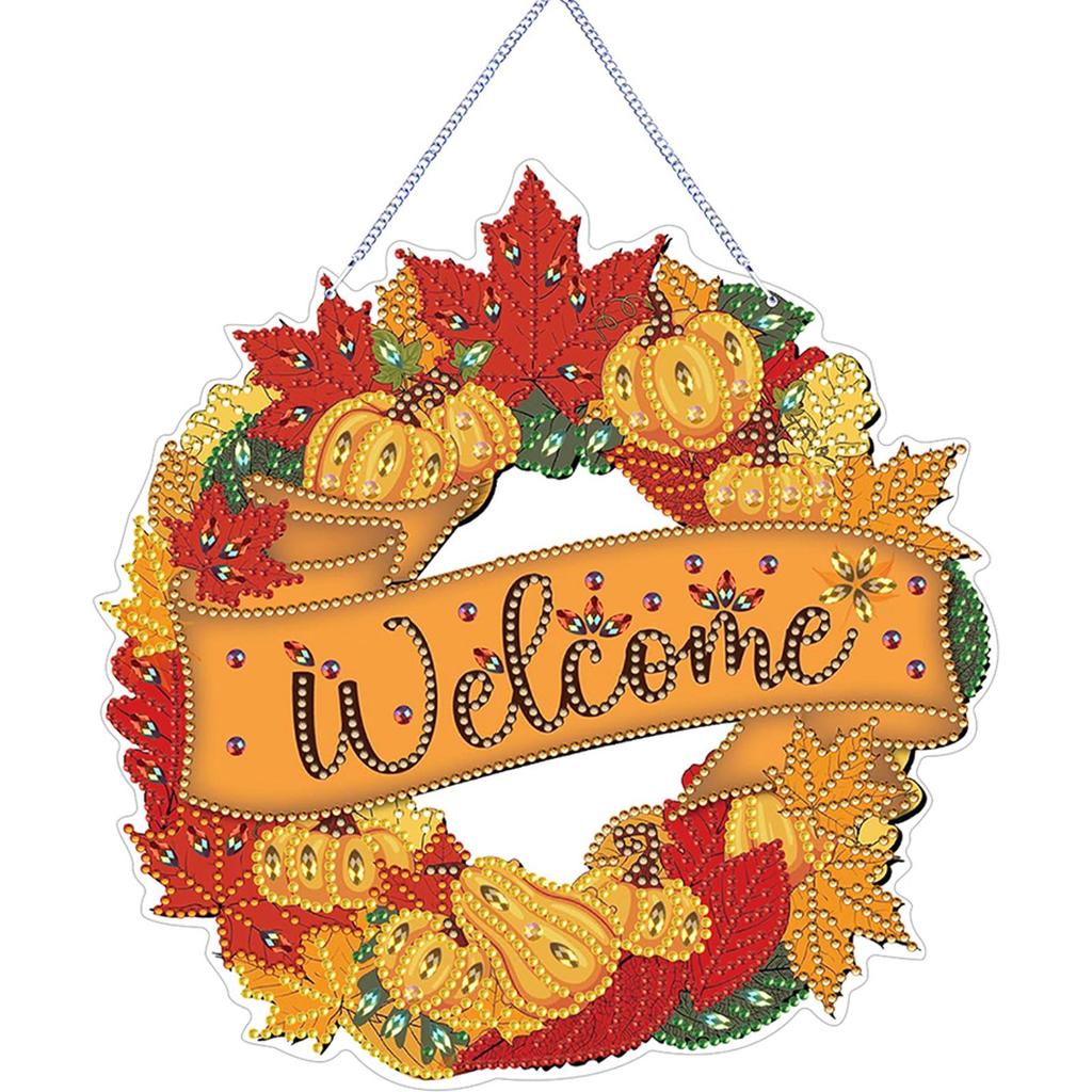 Summer Vibe 2D/Flat DIY Special Shape Rhinestone Diamond Art Window Pendants Diamond Art Pendant Wall Decor for Home & Windows