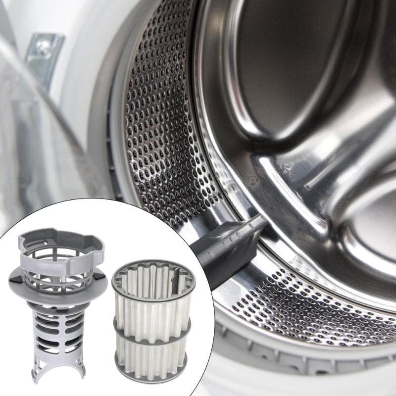 Dishwasher Filter Set Efficient Dishwasher Microfilter Dishwasher Spare Part Plastic Texture Suitable for Various Models