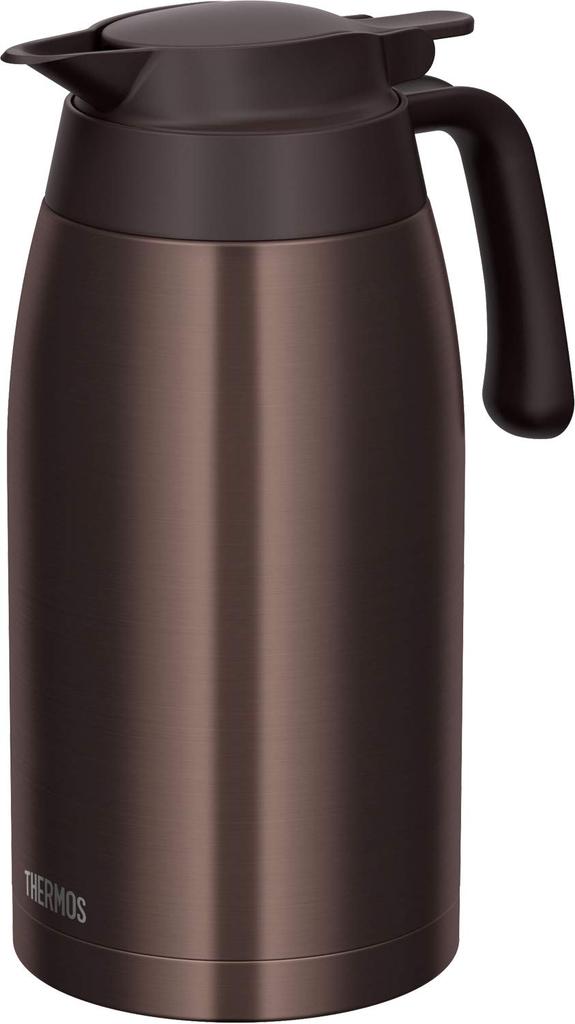 Thermos Stainless Steel Pot 2L Dark Brown DBW TTB-2000