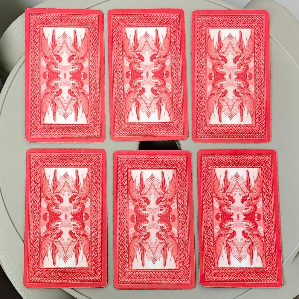 Tarotul Dragonilor 78 Cărți Tarot Vintage Folosește Bine Dragonii în Diferitele Lor Înfățișări 10,3*6cm