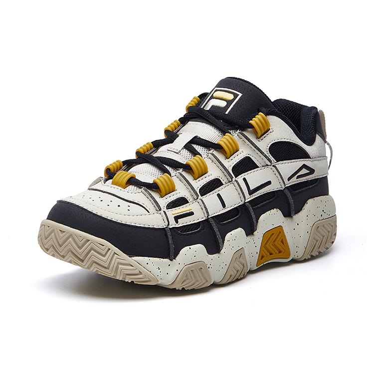 Fila Barricade Low Sneakers 'White Black Yellow' F12M041202FOB