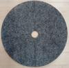 Felt Disc, Pad, Mat, Anti-weed Disc 60 Cm Gray - for Mulching Plants, Saplings, Trees