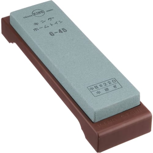 King Home Grinding Stone G-45 (blister pack) 176 x 52 x 15 mm, Grit: #220, for rough sharpening