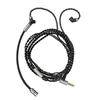 Qdc DEBUT-CG Mic Cable with Detachable Boom Mic 1.5m, 4-Core Silver-Plated Copper IEM Replacement Cable, Qdc 2pin 0.78mm To 3.5mm L-Plug
