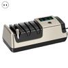 Professional Electric Knife Sharpener Digital Display Adjustable Rotational Speed Precision Angle Guides Serrated Knife Sharpener