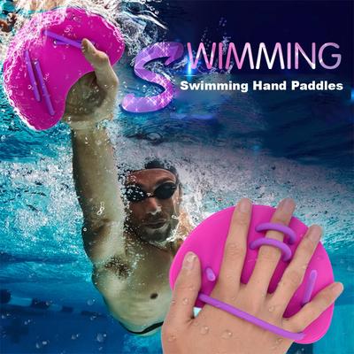 Schwimmen Handpaddel Flossen Verstellbar Erwachsene Schwimmen Pool Sport Professionelles Training Finger Hand Schwimmhäute Handschuhe Paddel Ausrüstung