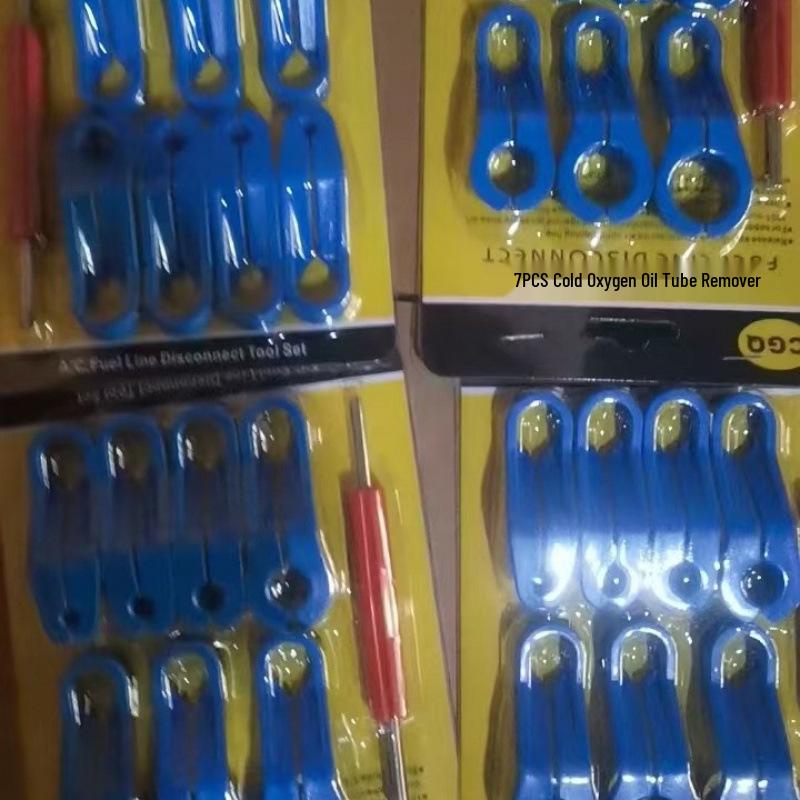 16-Piece Car AC Refrigerant Pipe Disassembly Tool Set