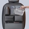1pcs Car Seat Back Storage Bag Multifunction Backseat Organizer Storage Pocket Wear-Resistant Seat Anti Kick Guard