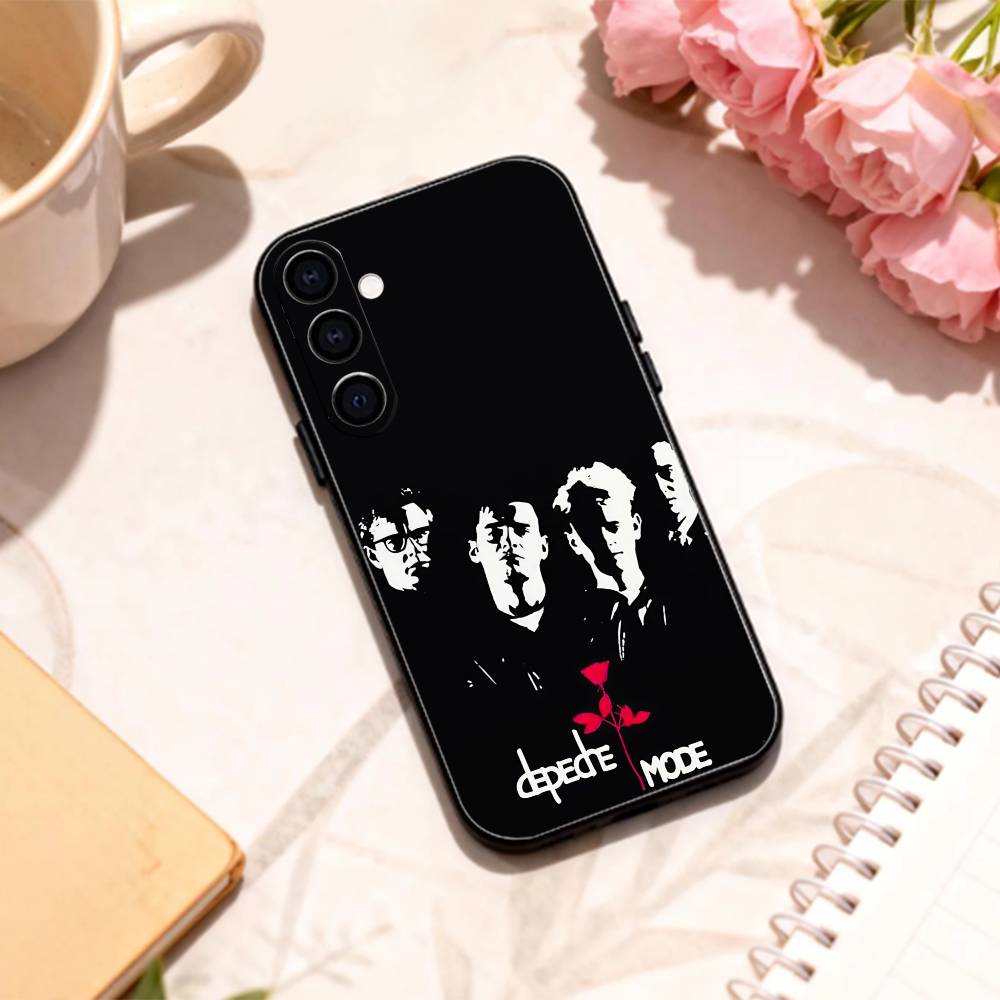 B-Band Depeches M-Modes    phone Case For Samsung Galaxy A73,A72,A71,A70,A53,A52,A51,Others Soft Black Shell