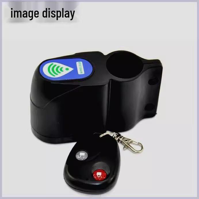 Smart ABS Bike Anti-Theft Alarm with Wireless Vibration Sensor and Remote Control