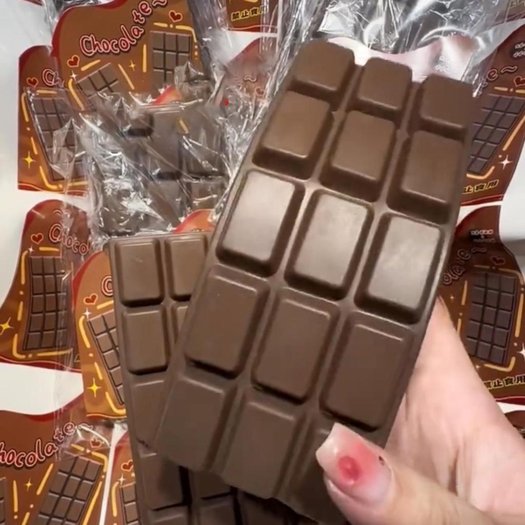Grande Tavoletta di Cioccolato Giocattolo da Spremere Squishys Tavoletta di Cioccolato Giocattoli da Spremere Slow Rising Cioccolato da Spremere Squishys Giocattolo Sensoriale Fidget