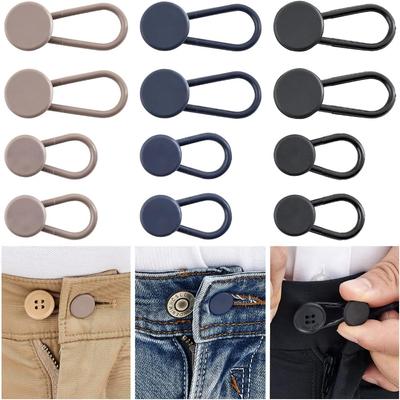 12Pcs Pants 10mm Button Extender Pant Waistband Expander Waist  Women