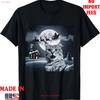 Cat Selfie With Santa Claus Riding Sleigh Reindeer Adult Kid T Shirt Vintage Homme Unisex Top For Everyday Wear Fashion