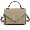 Pattern Cowhide Small Square Bag Women's New Women's Leather Bag Commuter Casual Versatile Shoulder Messenger Bag