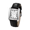 Men's Wristwatch, Leather Strap, Rome, Analog Display, Antique, Stylish, Pair Watch, Quartz Watch, Waterproof, Black, Men's Fashion Accessory,