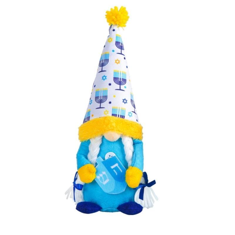 Hanukkah Gnomes Holding Chanukah Swedish Tomtes Hanukkah Decor