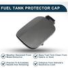 Fuel Tank Door Cap for Volkswagen Jetta 2012-2018 Fuel Filler Flap Cover Bolt Type No.16D809857 Gray ABS