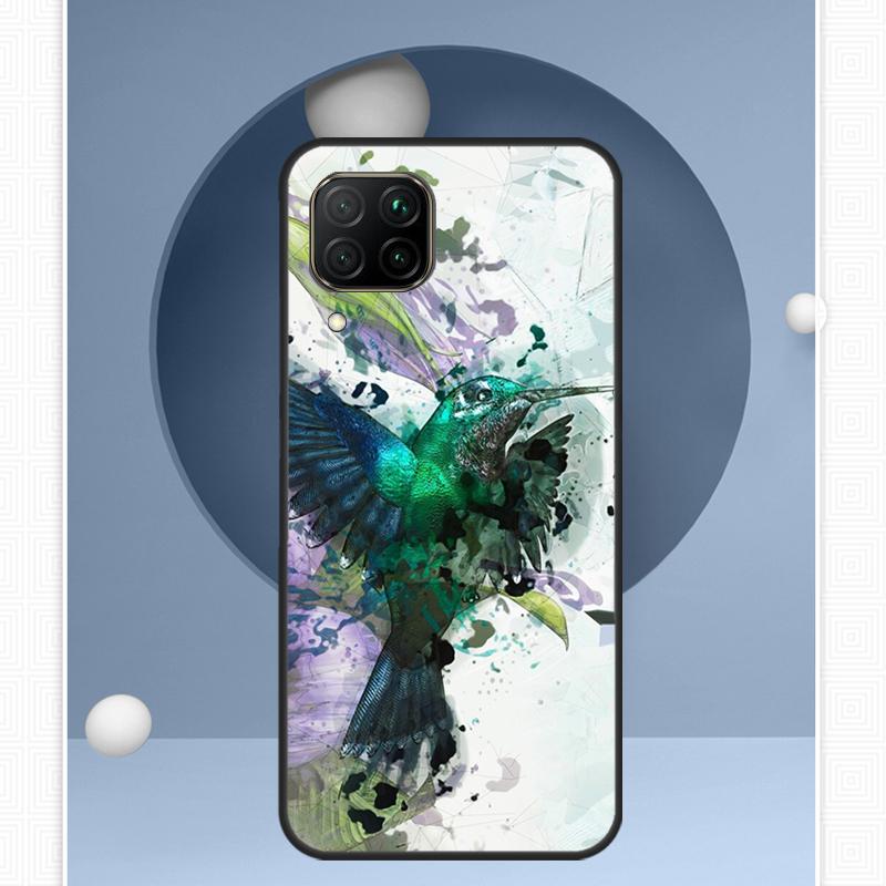Hummingbird For Huawei Nova 12s 12i 11i 8i Y91 Y60 Y70 Y72 Y90 Y61 9 10 SE P20 P40 Lite P30 P60 Pro Case