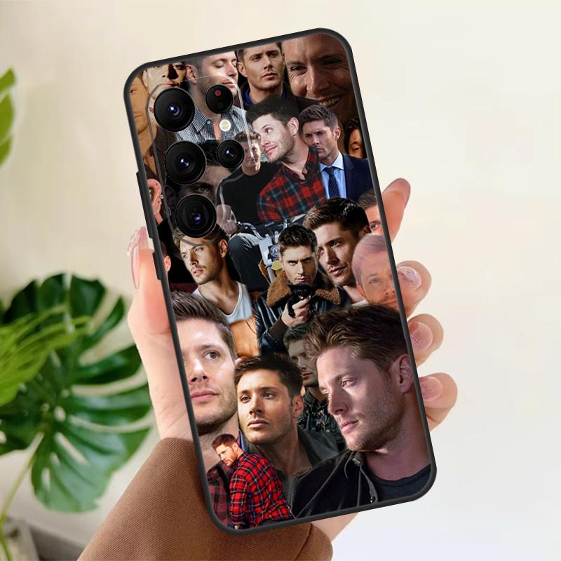 Supernatural Jensen Ackles Soft Case For Samsung Galaxy S25 S24 S23 S22 S21 Ultra S9 S10 Plus S23 FE S24 FE Phone Cover