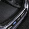 Carbon Fiber Car Trunk Rear Bumper 3D Sticker Guard Plate Protector For Ford Focus Mk2 Mk3 Fiesta Ranger Mondeo S-MAX Kuga Mustang Auto Goods