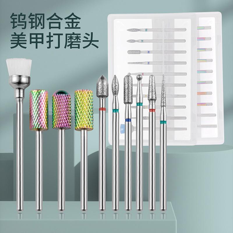 Nail Art Remover Grinding Head, Ceramic Stainless Steel Universal Grinding Head Polishing, Quick Nail Remover Grinding Tool