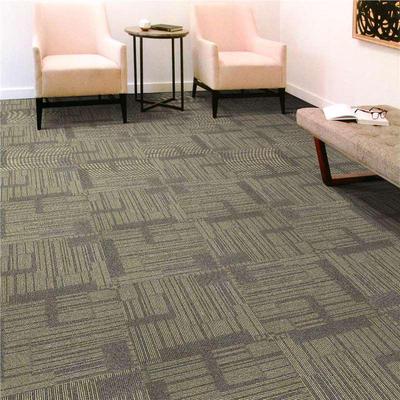 Modular Jacquard Carpet Tiles for Offices, Hotels, Apartments, Airports, Exhibitions, Shops, and Living Rooms