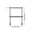Camping Lantern Stand Lamp Hanger Easy To Install Practical Storage Rack with Table Clamp