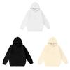 Kapuzenpullover für Damen mit großer Tasche Baumwollähnlicher Stoff Winter Lässiger Stil