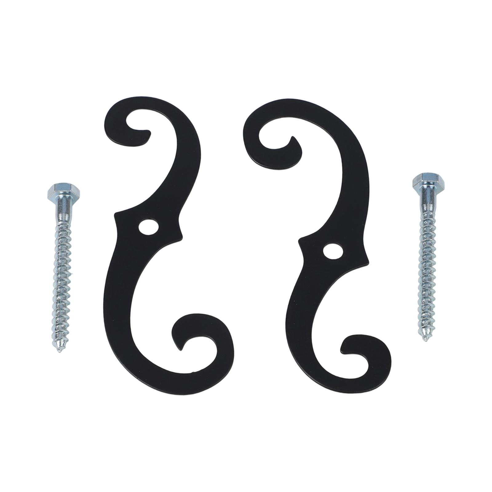 Decorative Metal Window Fasteners Weatherproof and Reliable for Shutter Systems