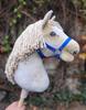 Hobby Horse Large Premium Stick Horse - cremello A3