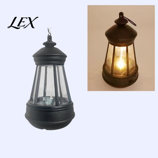 Outdoor Solar Lanterns Hanging Lantern, Retro Lantern Garden Lamp, Waterproof Decorative Lights Light for Backyard Porch Terrace Decor Pathway