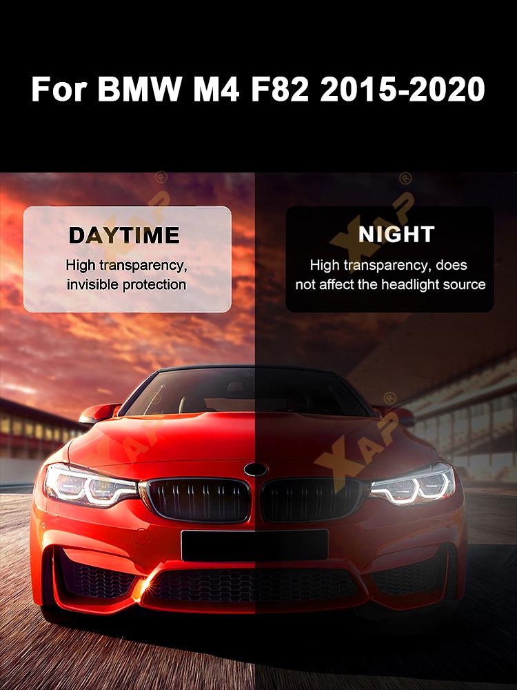 BMW M4 F82 (15-20) TPU Invisible Anti-Scratch Paint Protection Film