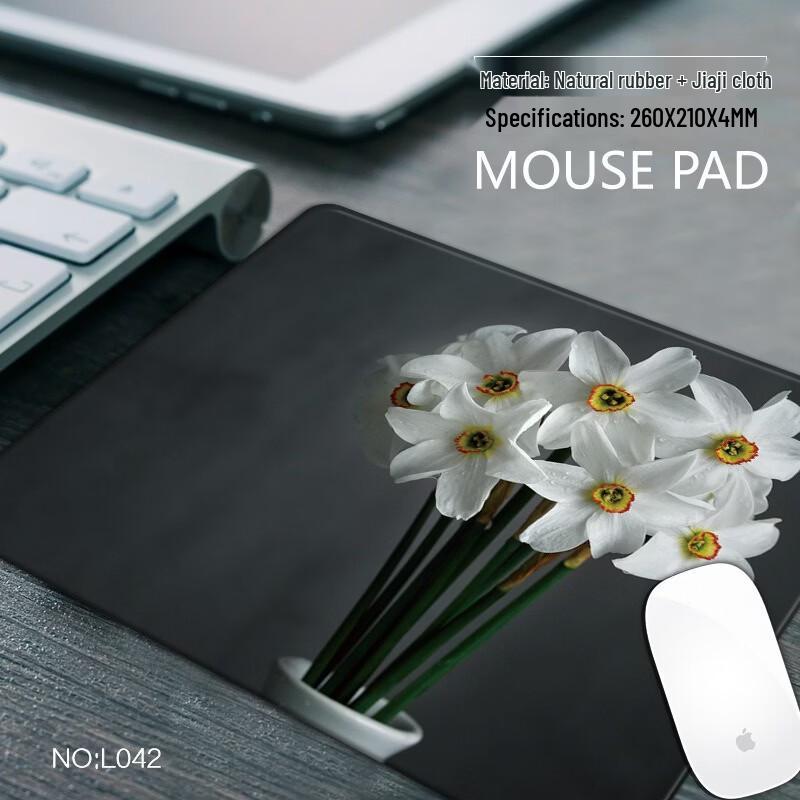 Fumaide Ergonomic Anti-slip Office Mouse Pad with Wrist Rest (3-Pack)