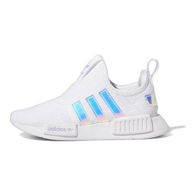 NMD 360 Küçük Çocuk Beyaz İrisdesan Çocuk Spor Ayakkabıları Bulut-Beyazı Açık-Mor Şeffaf-Pembe GX3321