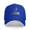 Summer Casual Baseball Cap Art Letter Printed Outdoor Sport Trucker Hat For Couple Adjustable Loading DIY Print Snapback Cap