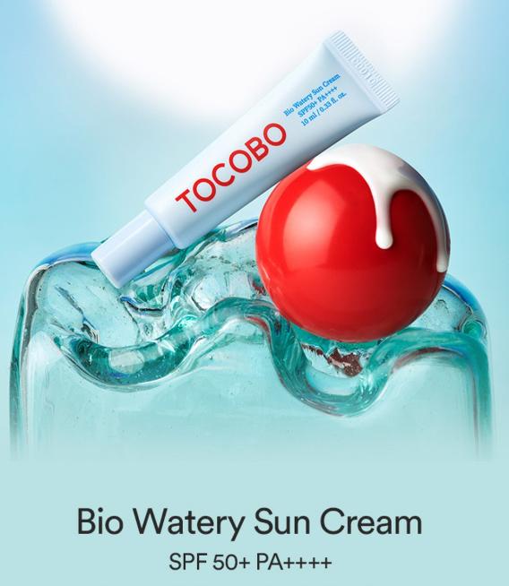 TOCOBO Cica Cooling Sun Stick 18g + Bio Watery Sun Cream 10ml Set SPF50+ PA++++