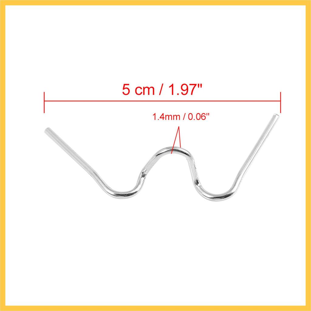 BULLSPANN Motorcycle Fasteners Spring Clips Replacement for Round Headlights Universal 10pcs Replacement Parts Accessories Replacement